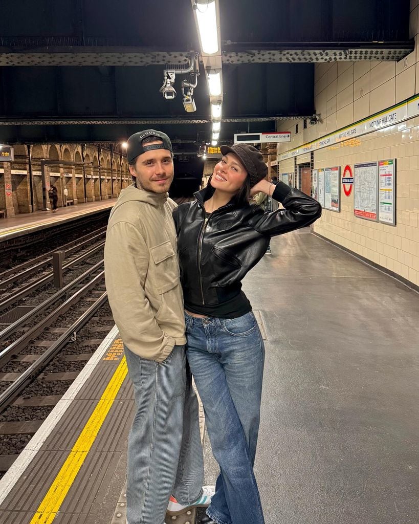 Nicola wore the coolest vintage Chanel jacket on the Underground in London