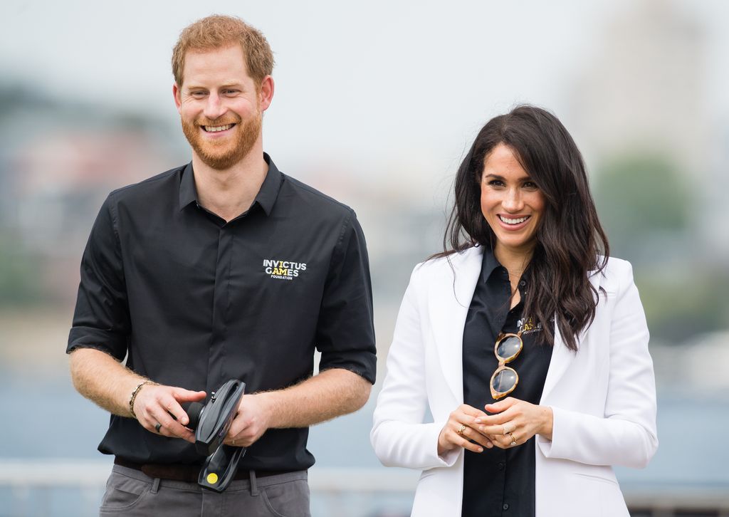 Harry and Meghan at Invictus Games Sydney 2018