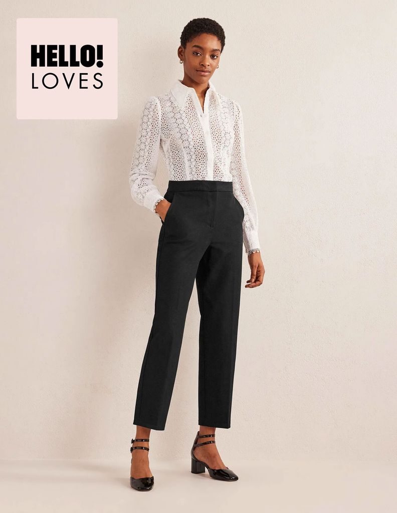 boden tapered trousers 