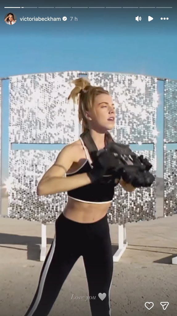 Victoria Beckham wishes Mel C a happy birthday