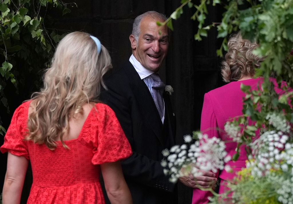 Hugh van Cutsem attends the wedding of The Duke of Westminster to Olivia Henson at Chester Cathedral
