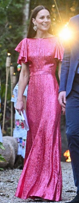 kate middleton pink gown 6