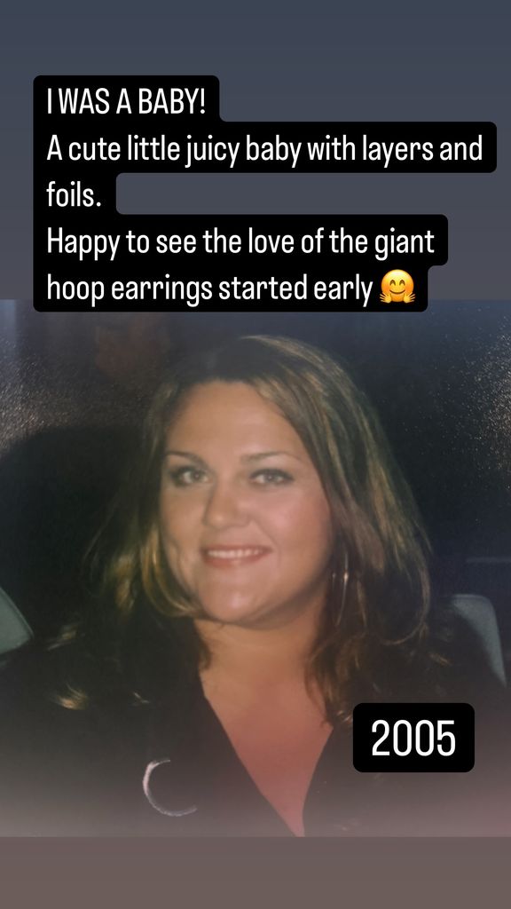 Chrissie Swan throwback photo