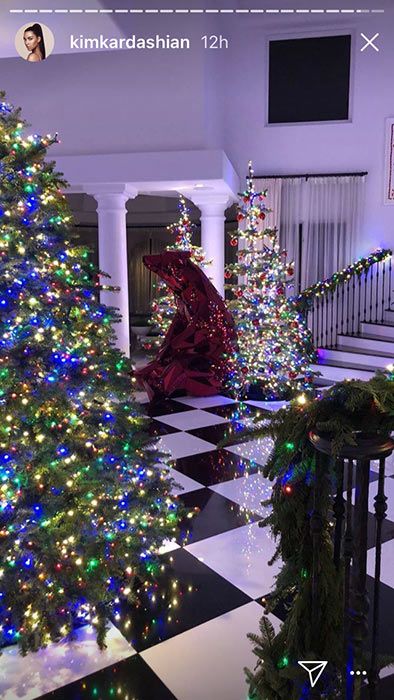 Kris Jenner Christmas tree