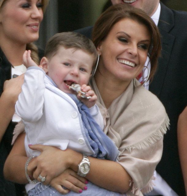 Coleen Rooney and Kai