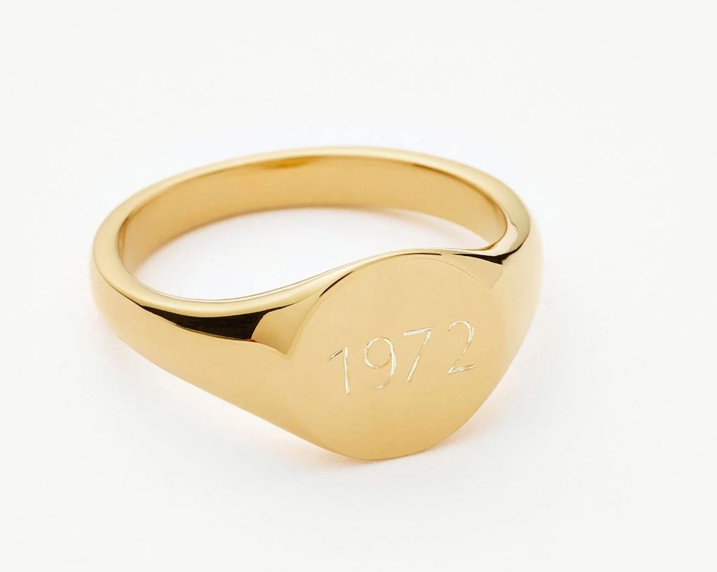 Missoma signet ring