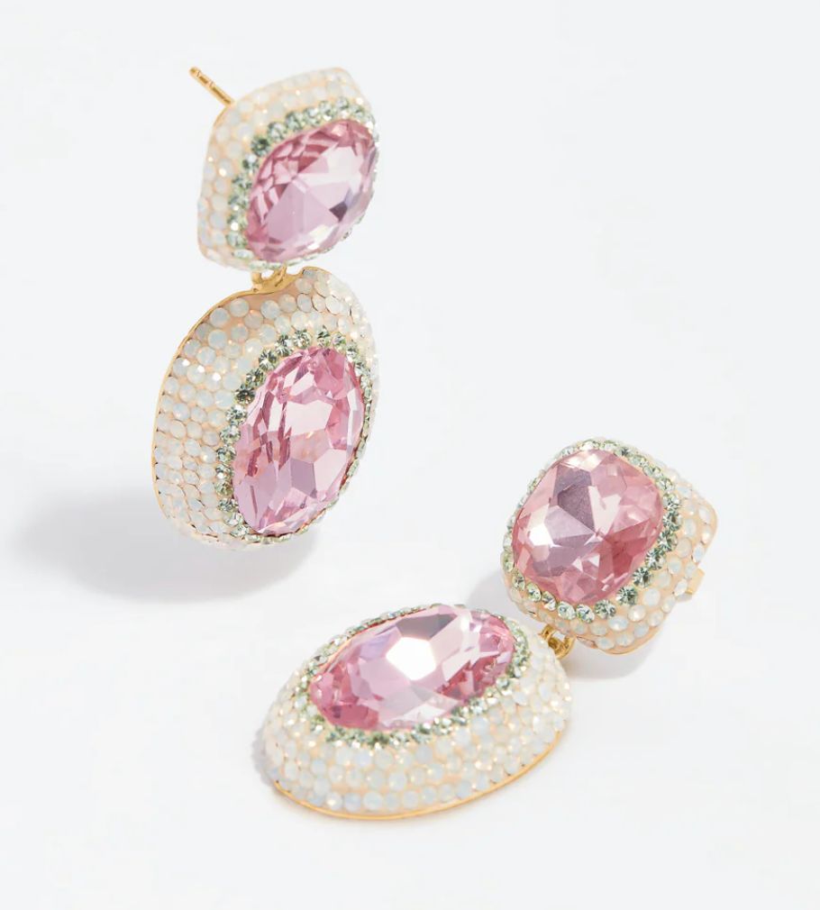 Soru earrings in pink