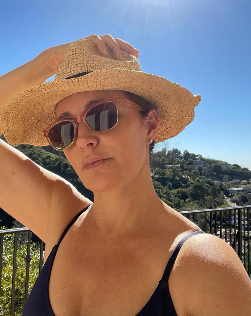 Kristin's sun-soaked selfie