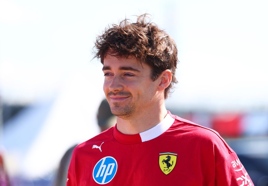Charles Leclerc au Grand Prix britannique au SILERSTONE CIRCUIT, Angleterre, en juillet 2025