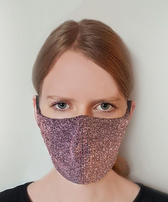 glitter face mask etsy