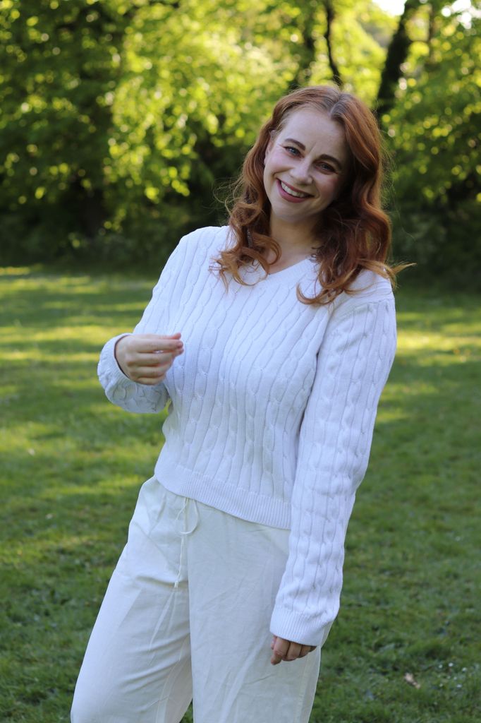 Jumper de Gap White Gap de Meghan Markin White