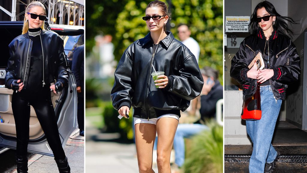 Best bomber jackets for women: Leather, oversized, cropped & more | HELLO!