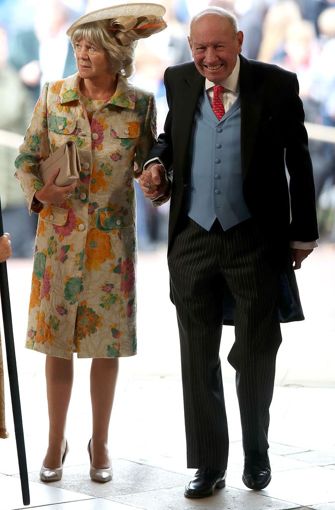 Nicola and George Brooksbank at royal wedding 2018