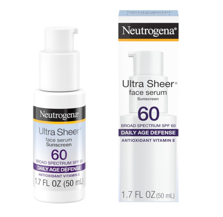 Neutrogena Ultra Sheer Face Sunscreen with Vitamin E & SPF 60