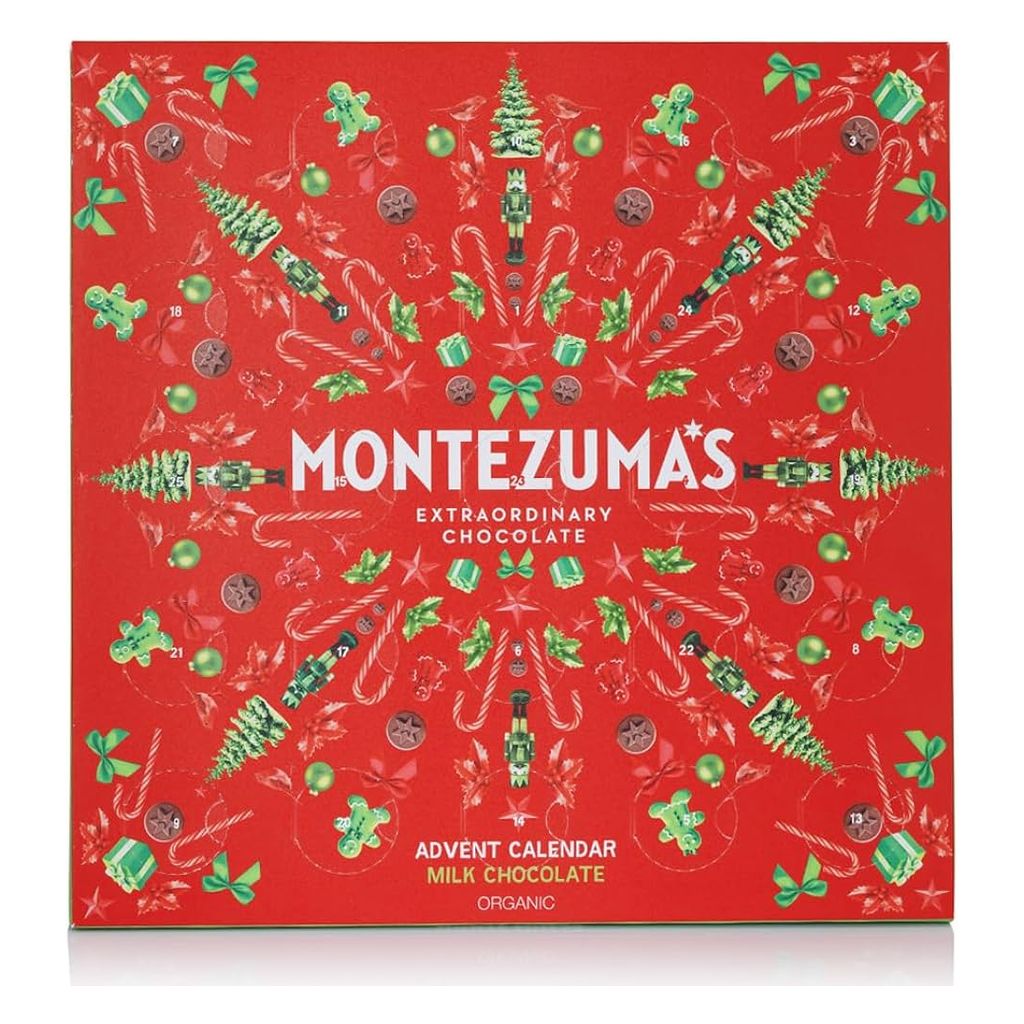 Montezuma Organic Milk Chocolate Advent Calendar