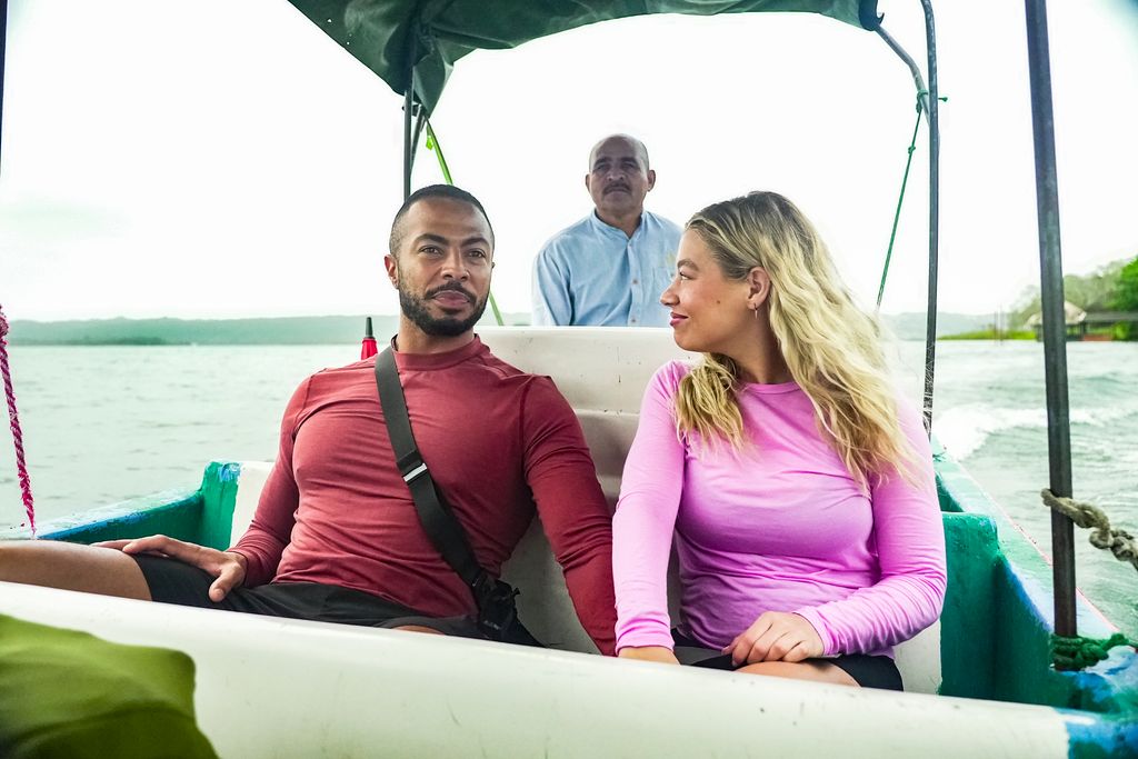 Tyler West and Molly Rainford