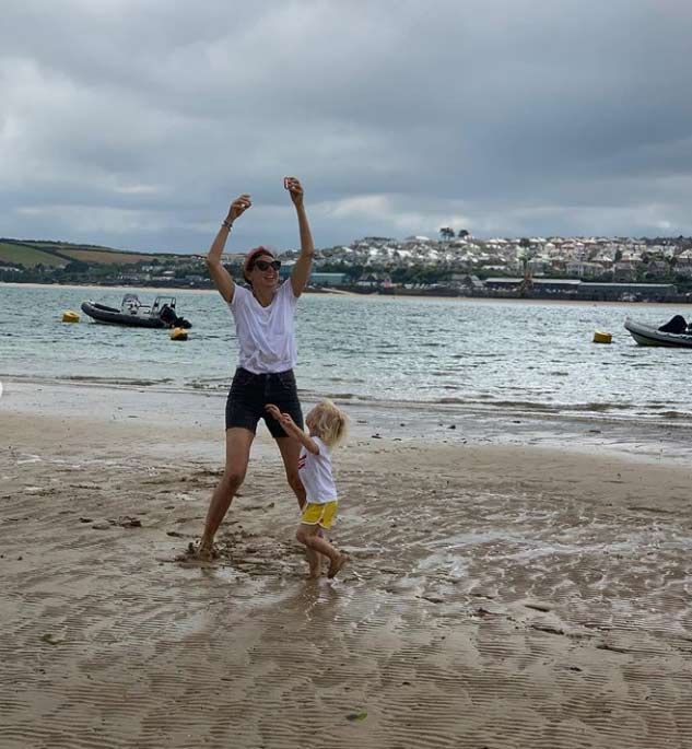 Jamie Oliver's wife Jools enjoys beach day with youngest children | HELLO!