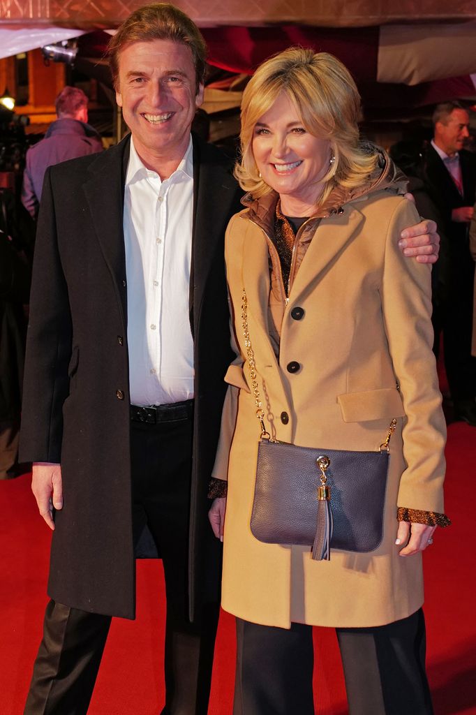 Mark Armstrong and Anthea Turner at Cirque du Soleil's 'KURIOS: Cabinet of Curiosities' premiere, London, UK - 18 Jan 2023