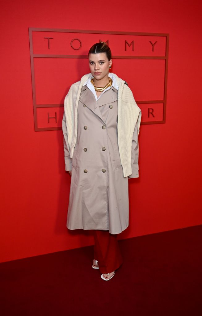 NEW YORK, NEW YORK - FEBRUARY 09: Sofia Richie attends the Tommy Hilfiger show during New York Fashion Week February 2024 at Grand Central Terminal on February 09, 2024 in New York City. (Photo by Jed Cullen/Dave Benett/Getty Images)