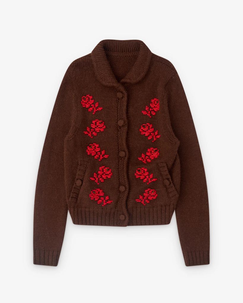 shushu tong cardigan floral