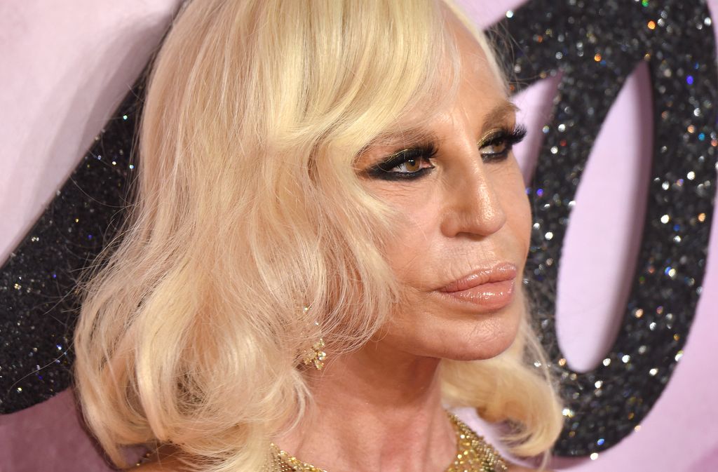 Donatella Versace attends The Fashion Awards 2016 on December 5, 2016 in London, 