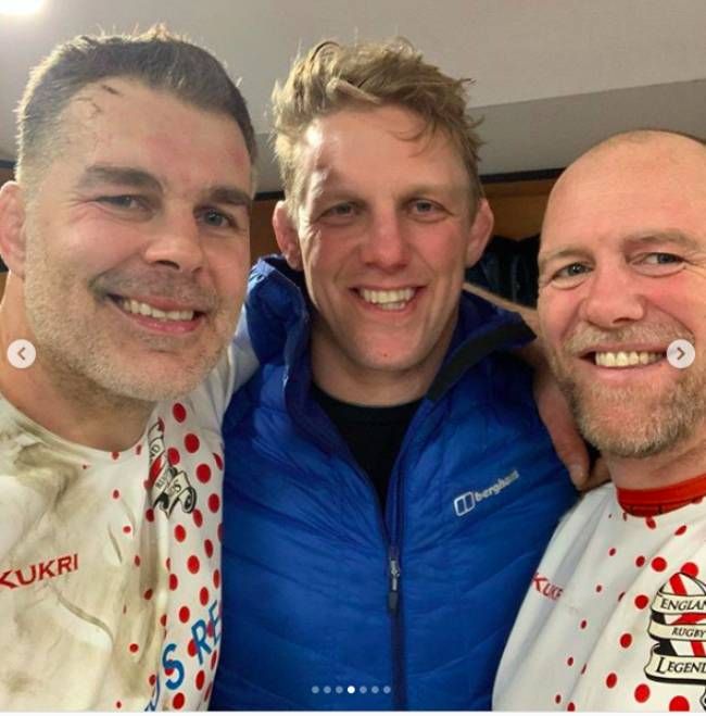 mike tindall rugby game charity