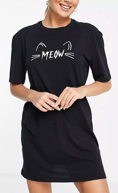 meow night dress