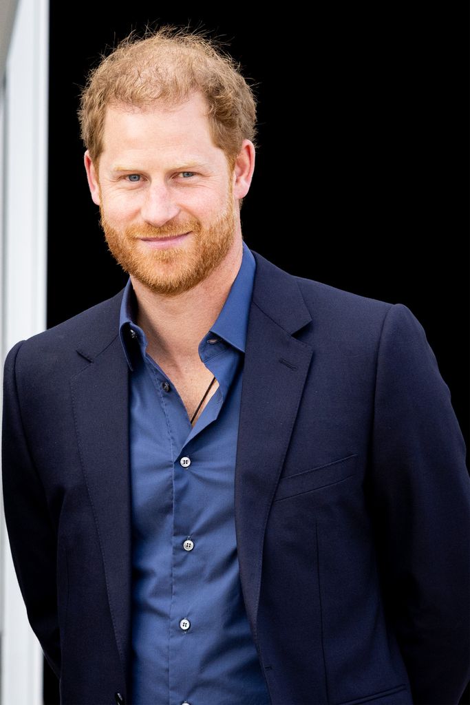 Prince Harry smiling at Invictus Games 2022