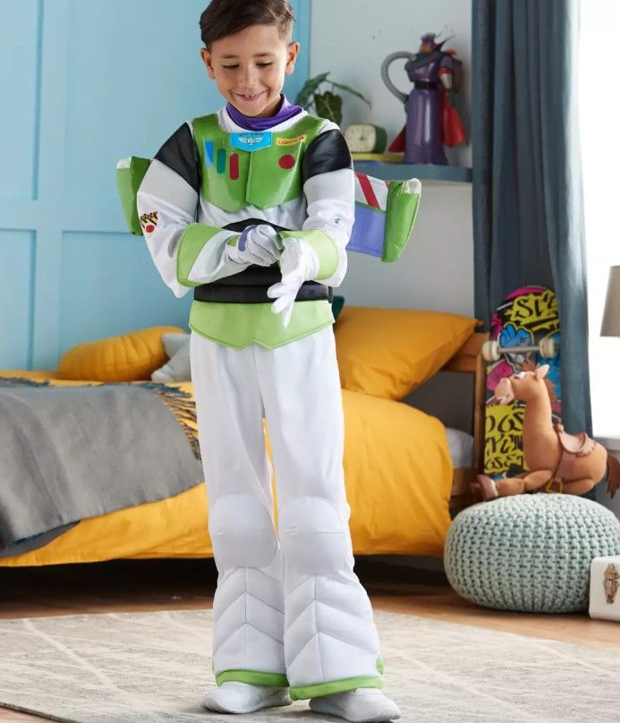 Buzz Lightyear Light-Up Costume For Kids, Toy Story