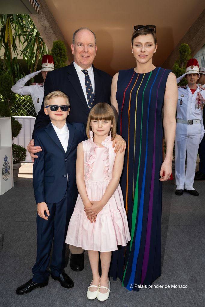 Princess Charlene and Prince Albert's twins make adorable appearance