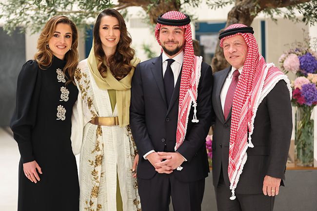 crown prince hussein engagement