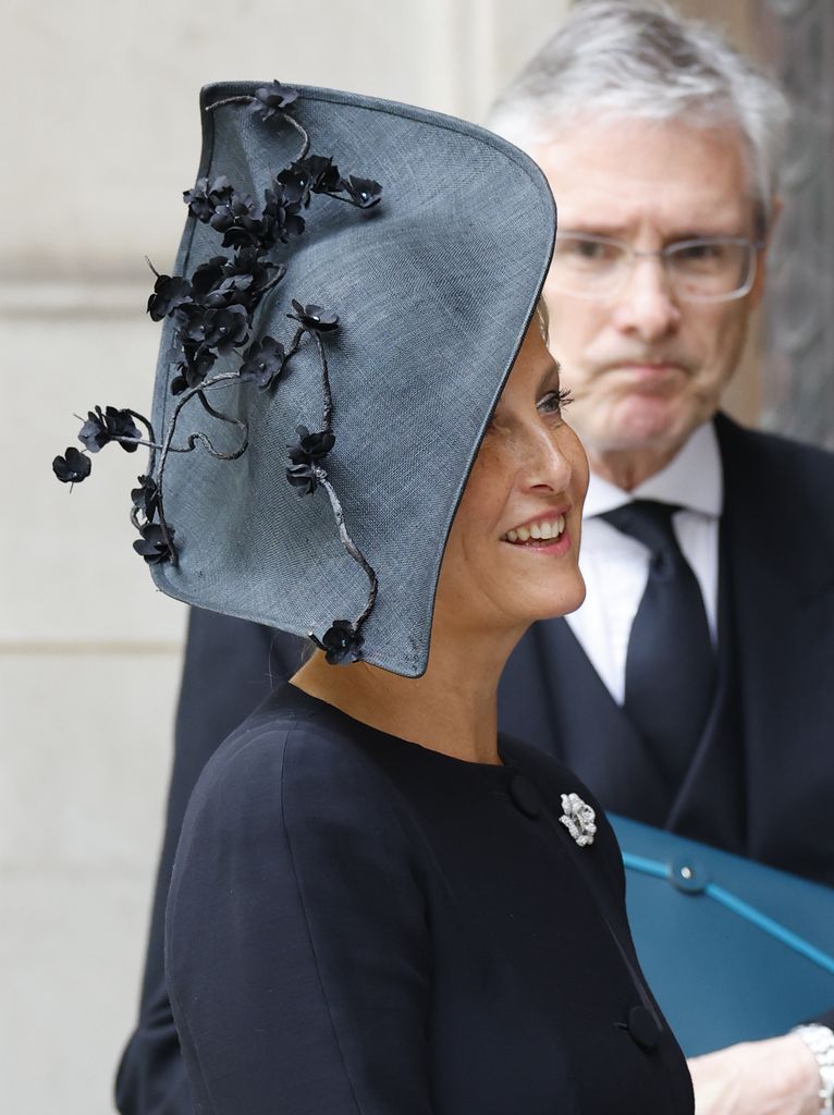 Duchess of Edinburgh at Duchess of Kent's funeral