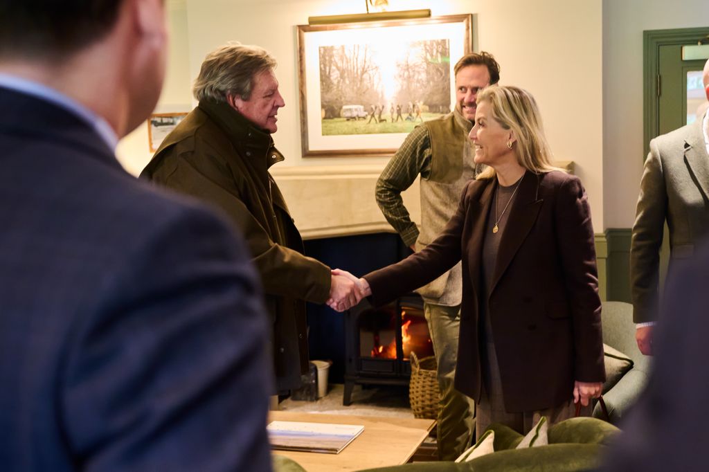 Duchess Sophie of Edinburgh at Purdey at the Royal Berkshire