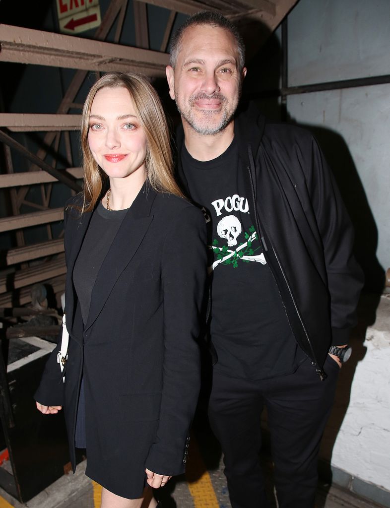 Amanda with her husband Thomas Sadoski 