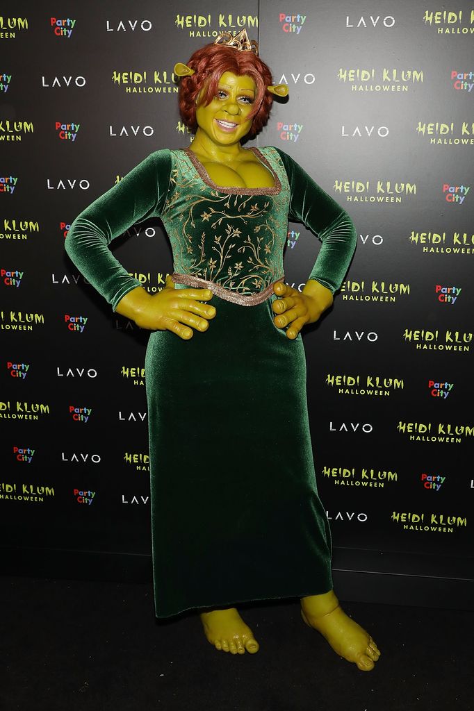 heidi klum shrek costume halloween 2018
