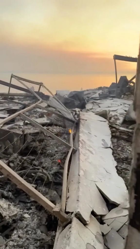 paris hilton malibu beach house destroyed la wildfires