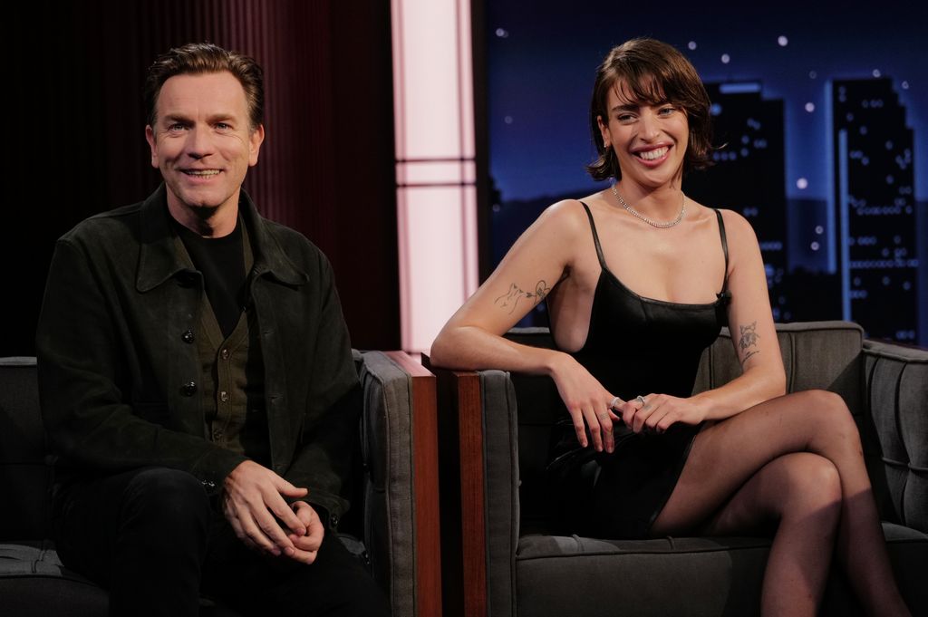 Ewan and Clara McGregor on Jimmy Kimmel Live!
