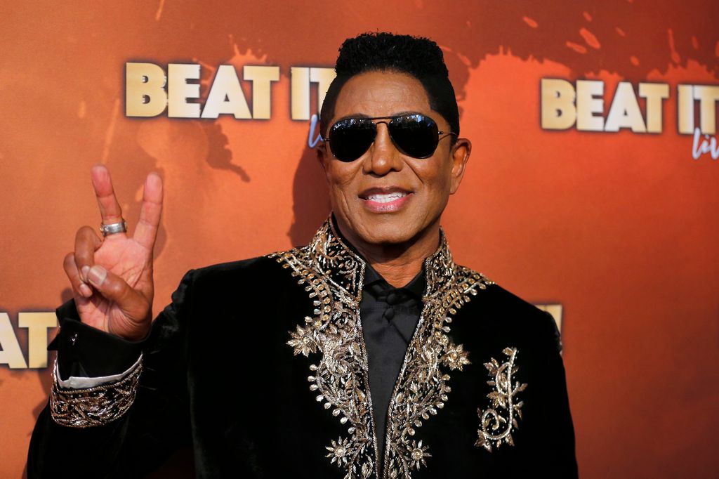 Jermaine Jackson attends the musical premiere of 'BEAT IT! - Die Show ueber den King of Pop' at Stage Theater on August 29, 2018 in Berlin, Germany.