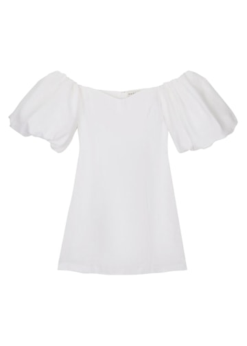 Linen Dali Puff Sleeve Dress