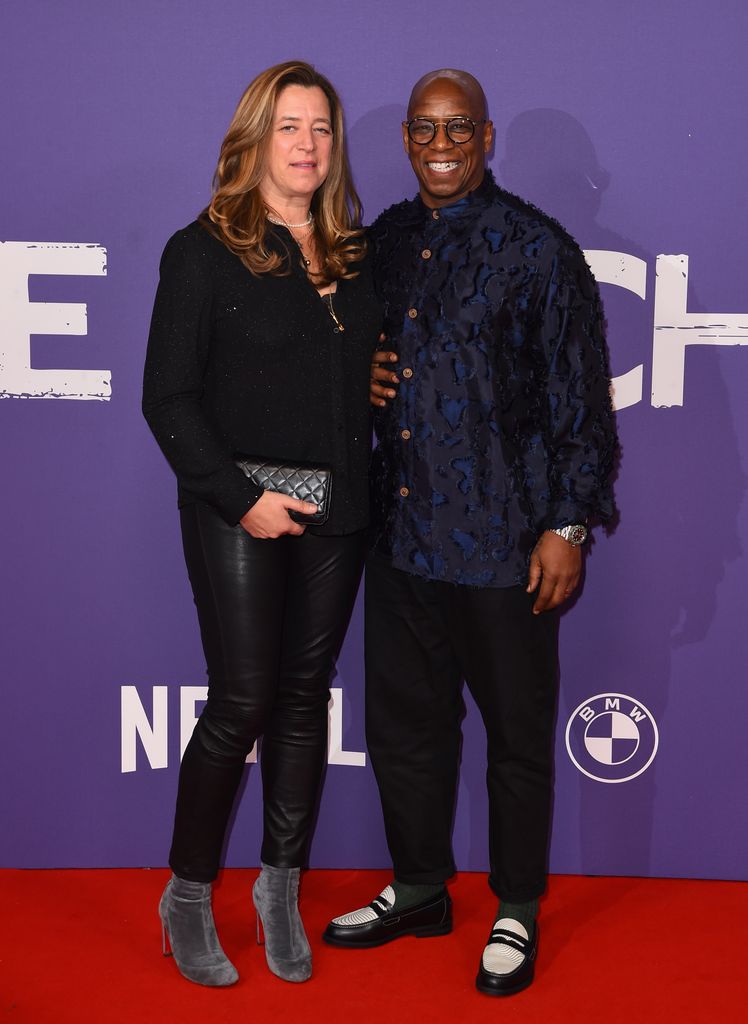 Nancy Hallam and Ian Wright at the BFI Film Festival