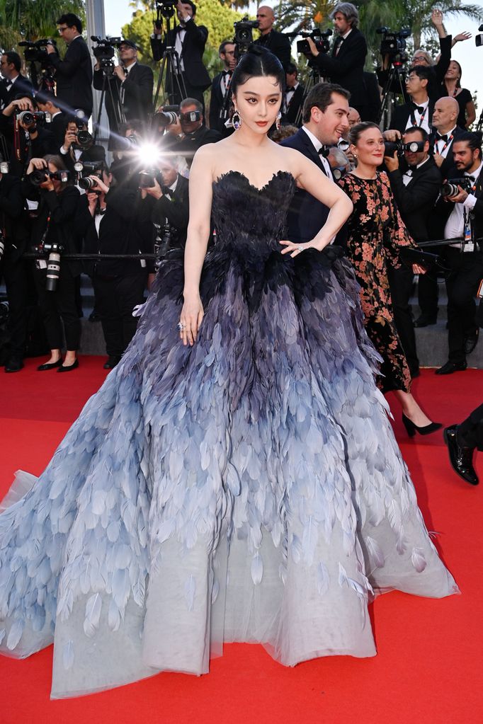 Fan Bingbing attends the "Elemental" screening and closing ceremony red carpet during the 76th annual Cannes film festival at Palais des Festivals