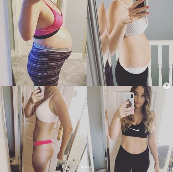 Jacqueline Jossa post baby transformation