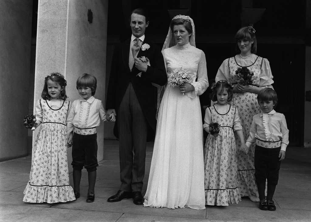 Princess Diana was a bridesmaid at Robert and Jane's wedding 