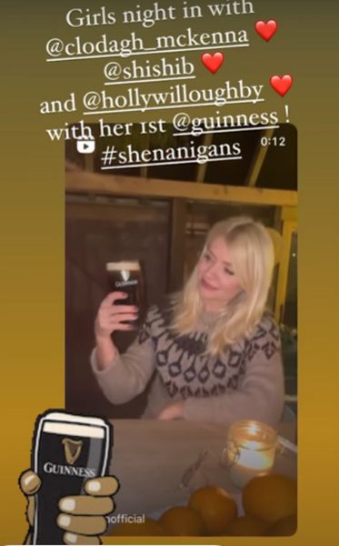 holly willoughyby guinness