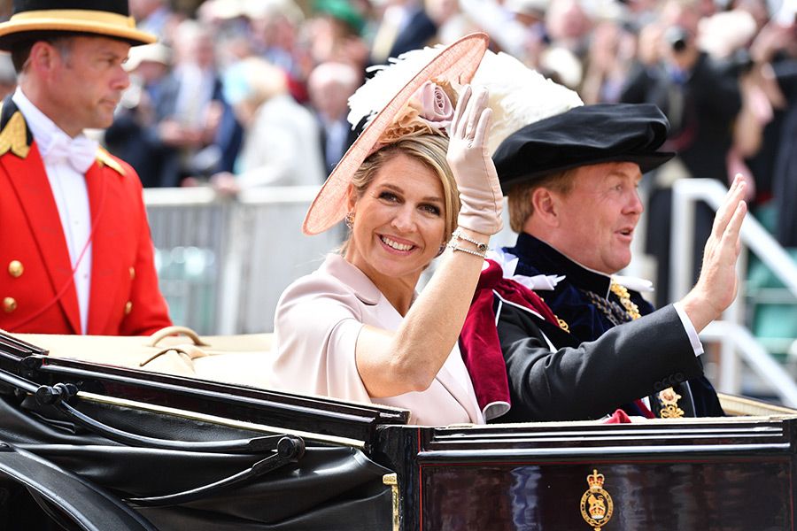 royals in carriage at order of garter mazima
