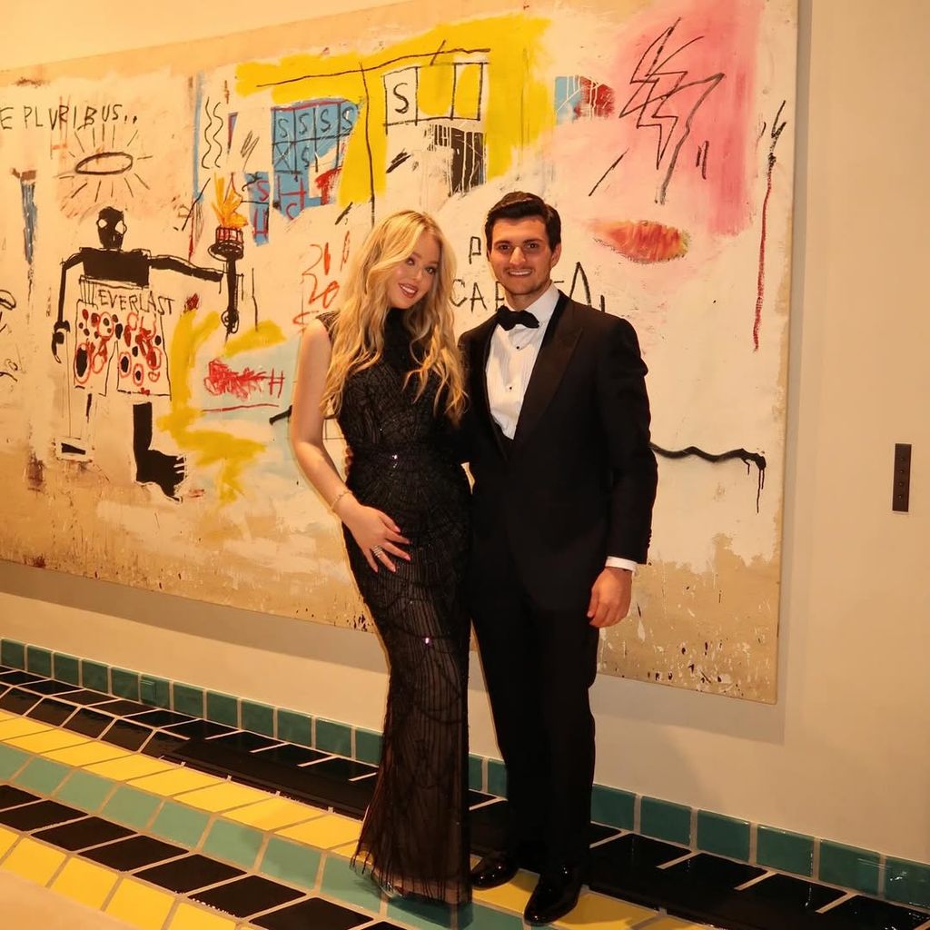 Tiffany with husband Michael Boulos