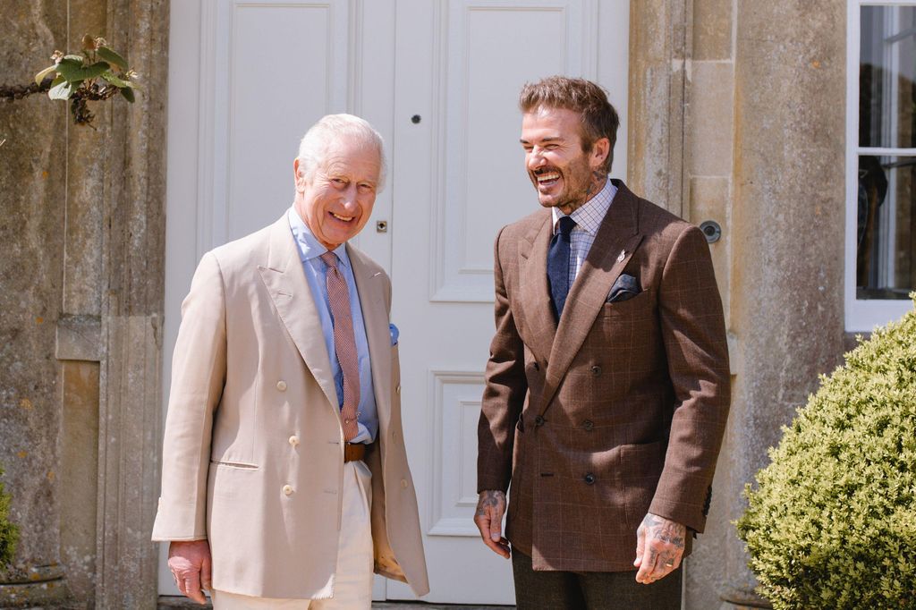 Le roi Charles et David Beckham se rencontrent à Highgrove