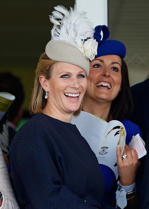 Zara Phillips and Mike Tindall celebrate as Monbeg Dude comes third ...