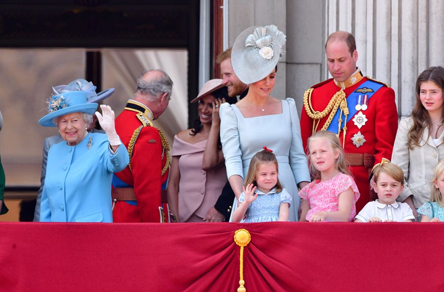 meghan markle prince charles trooping colour