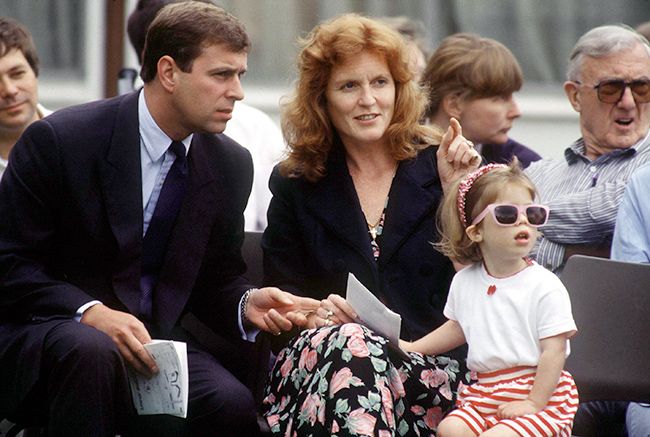 princess eugenie looking cute at sports day